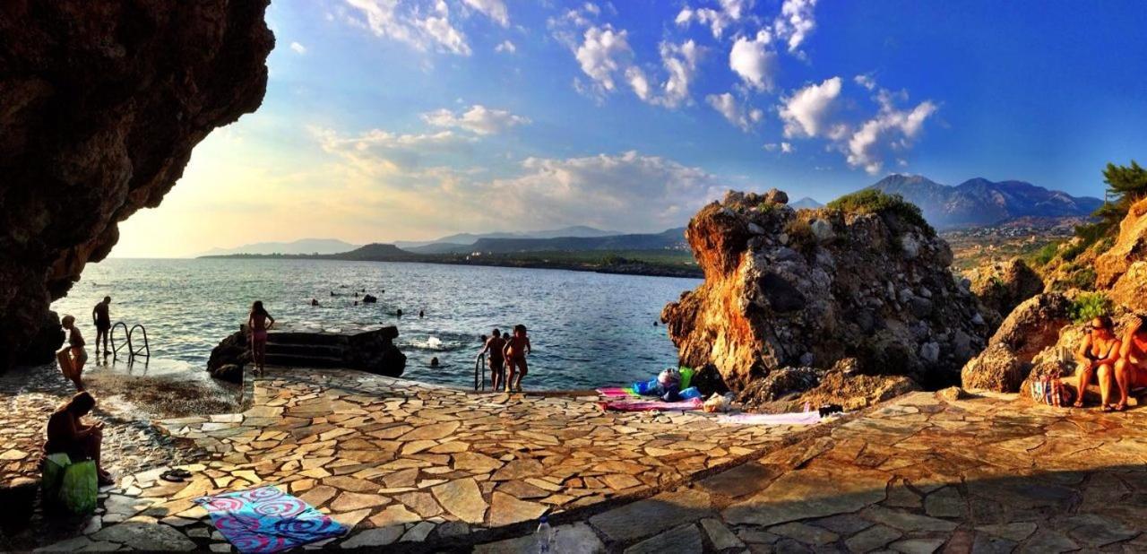 Selinitsa Stone Studio - Mani Seaview Retreat Agios Nikolaos  Exterior foto